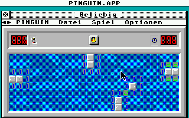 Pinguin atari screenshot